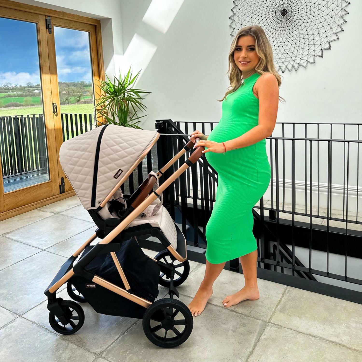 Rose gold my 2024 babiie travel system