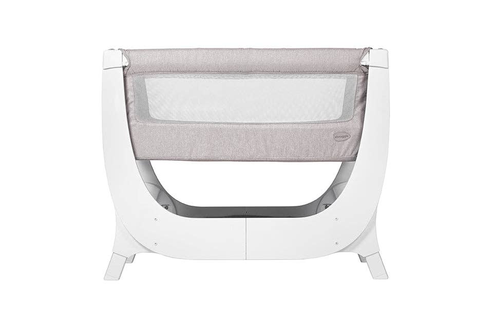 Shnuggle Air Bedside Crib | Height Adjustable baby Bed with