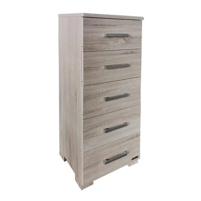 BabyStyle Bordeaux Tall Boy Drawers (Ash)