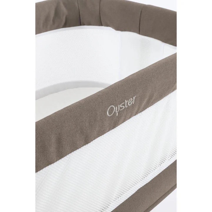 Oyster Wiggle Crib- Mink