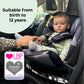 My Babiie MBCSSPIN i-Size (40-150cm) Spin Car Seat - Dani Dyer Black Geo