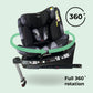 My Babiie MBCSSPIN i-Size (40-150cm) Spin Car Seat - Dani Dyer Black Geo