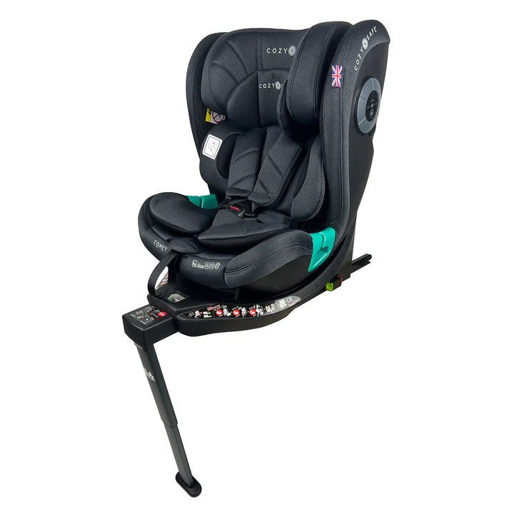 Cozy N Safe Comet i-Size 360 Rotation up to 150cm Car Seat Graphite