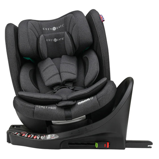 Cozy N Safe Comet i-Size 360 Rotation up to 150cm Car Seat Graphite