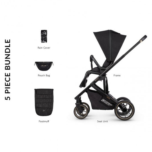 Venicci Empire - Pushchair & Accessory Pack - Ultra Black