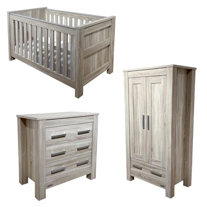 Charnwood Bordeaux 3 Piece Nursery Set