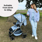 My Babiie MB160 Pushchair - Blue Plaid