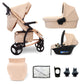 MB200i 3-in-1 Travel System with i-Size Car Seat - Blush