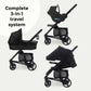 My Babiie MB200i 3-in-1 Travel System with i-Size Car Seat - Dani Dyer Black Leopard