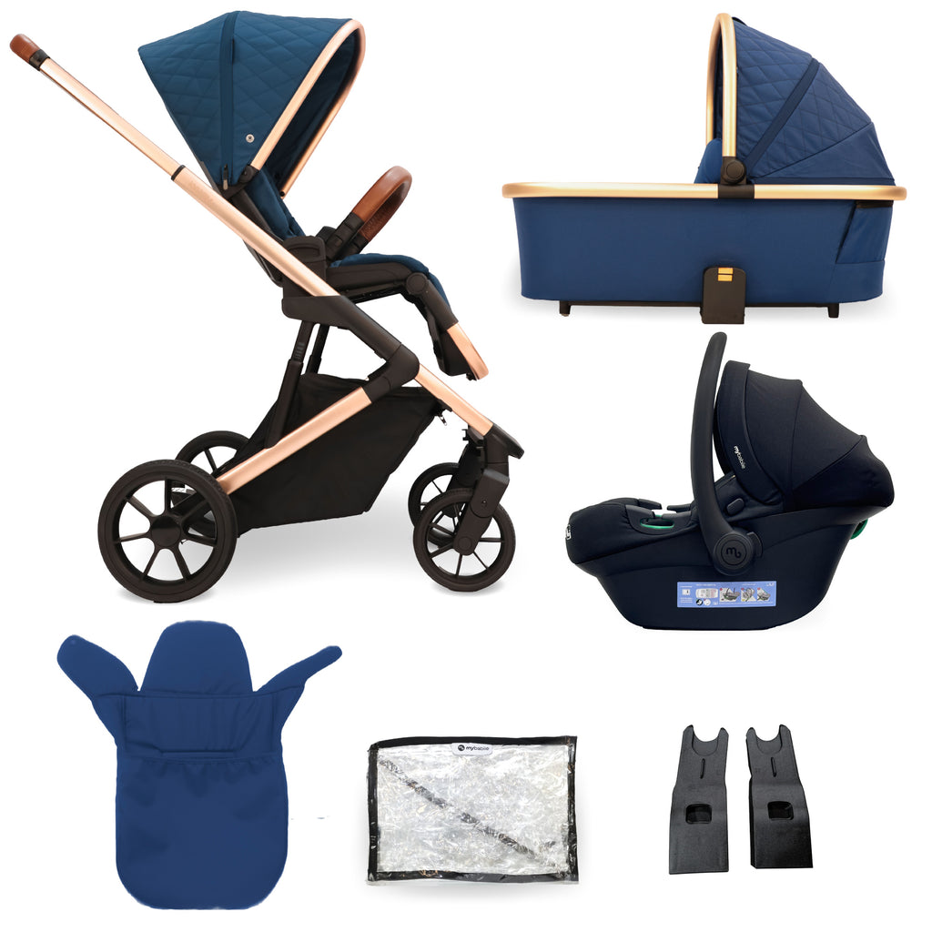 My Babiie MB500i Dani Dyer iSize Travel System 3 in 1 - Opal (MB500i)