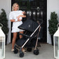 My Babiie MB51 Billie Faiers Rose Gold Black Quilted Stroller