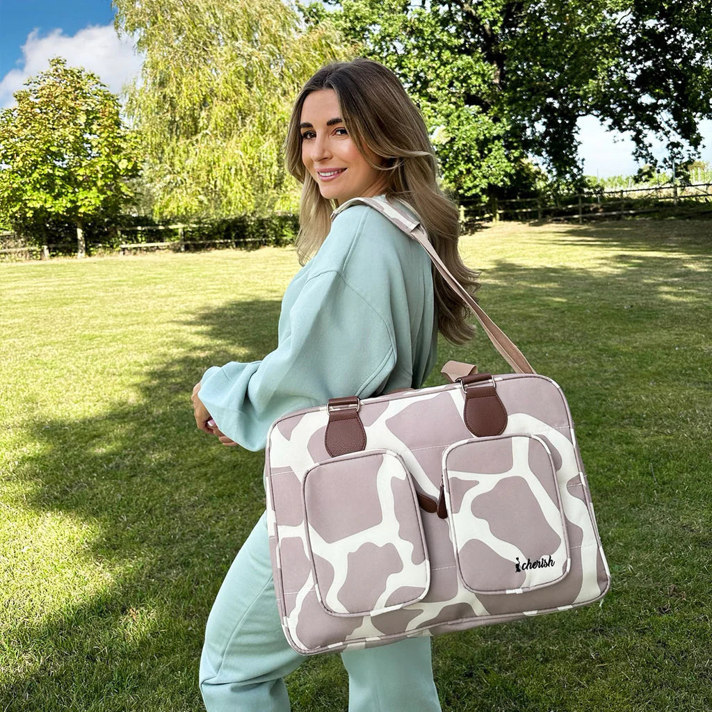 My Babiie Dani Dyer Giraffe Deluxe Changing Bag