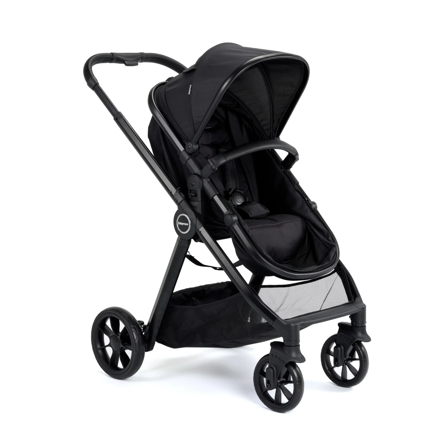 Mimi Travel System Pecan i-Size Car Seat - Black