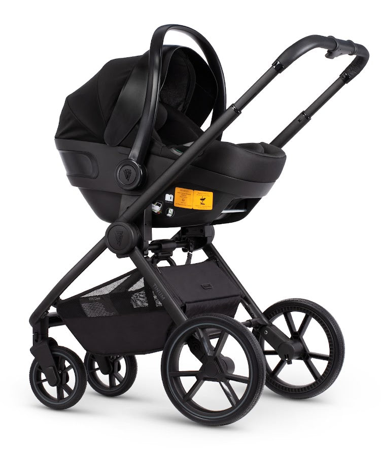 Venicci Tinum Edge 2 in 1 Pram Bundle, Charcoal