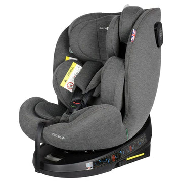 Cozy N Safe Apollo i-Size 360° Rotation Car Seat - Moon Grey