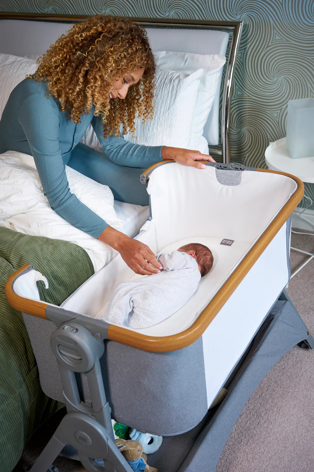 Bababing Bedside & Travel Crib