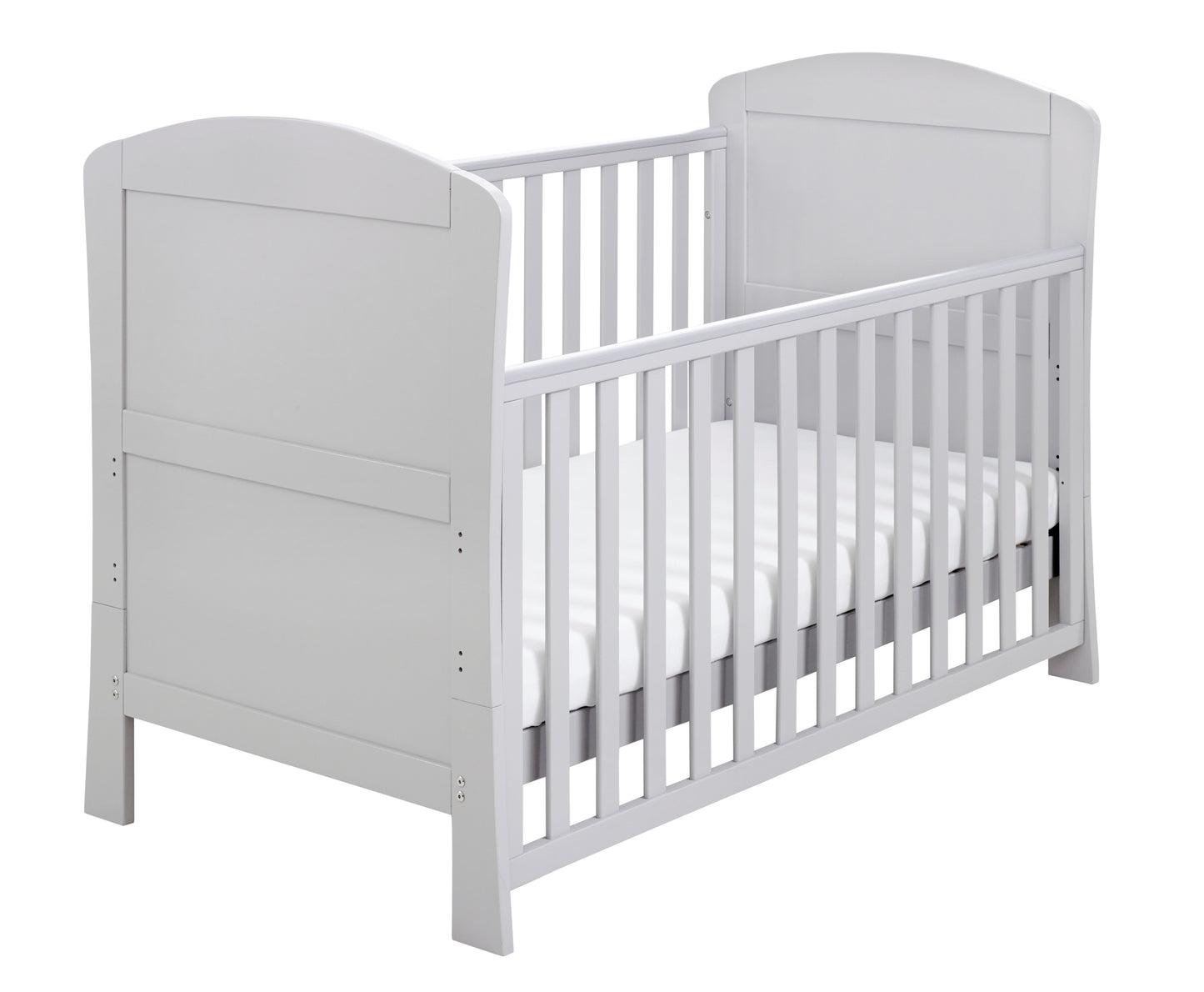 Aston Dropside Cot Bed - Grey