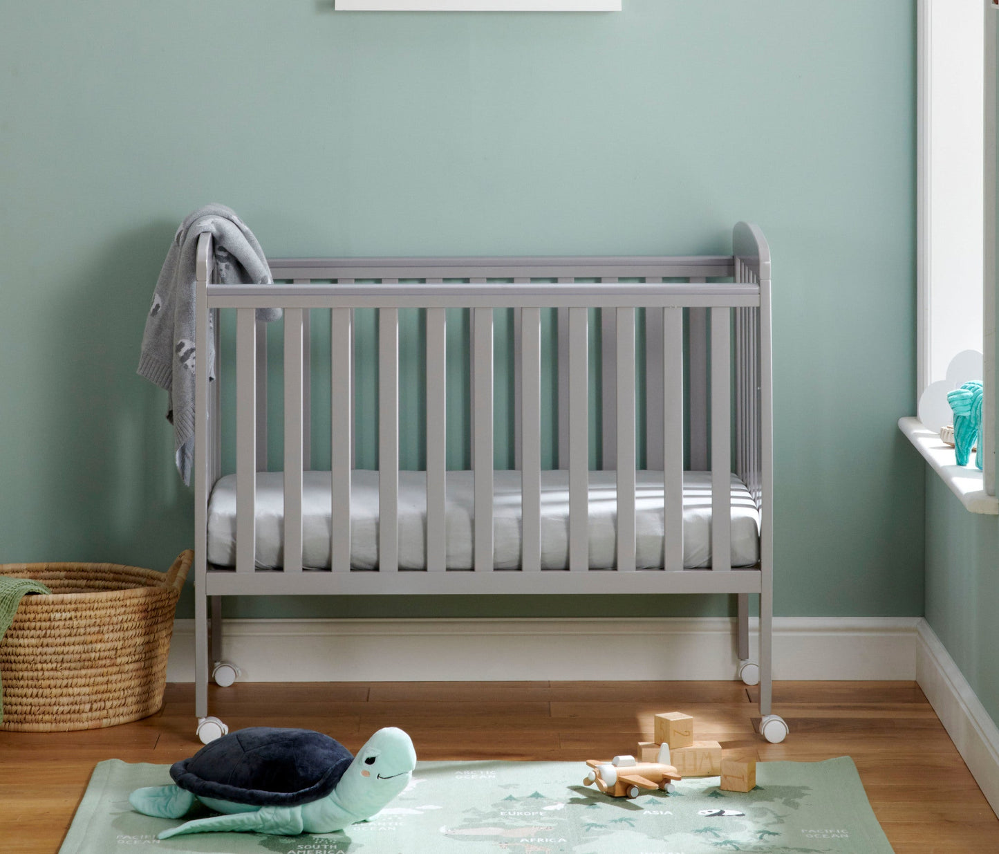 Space Saver Cot Grey