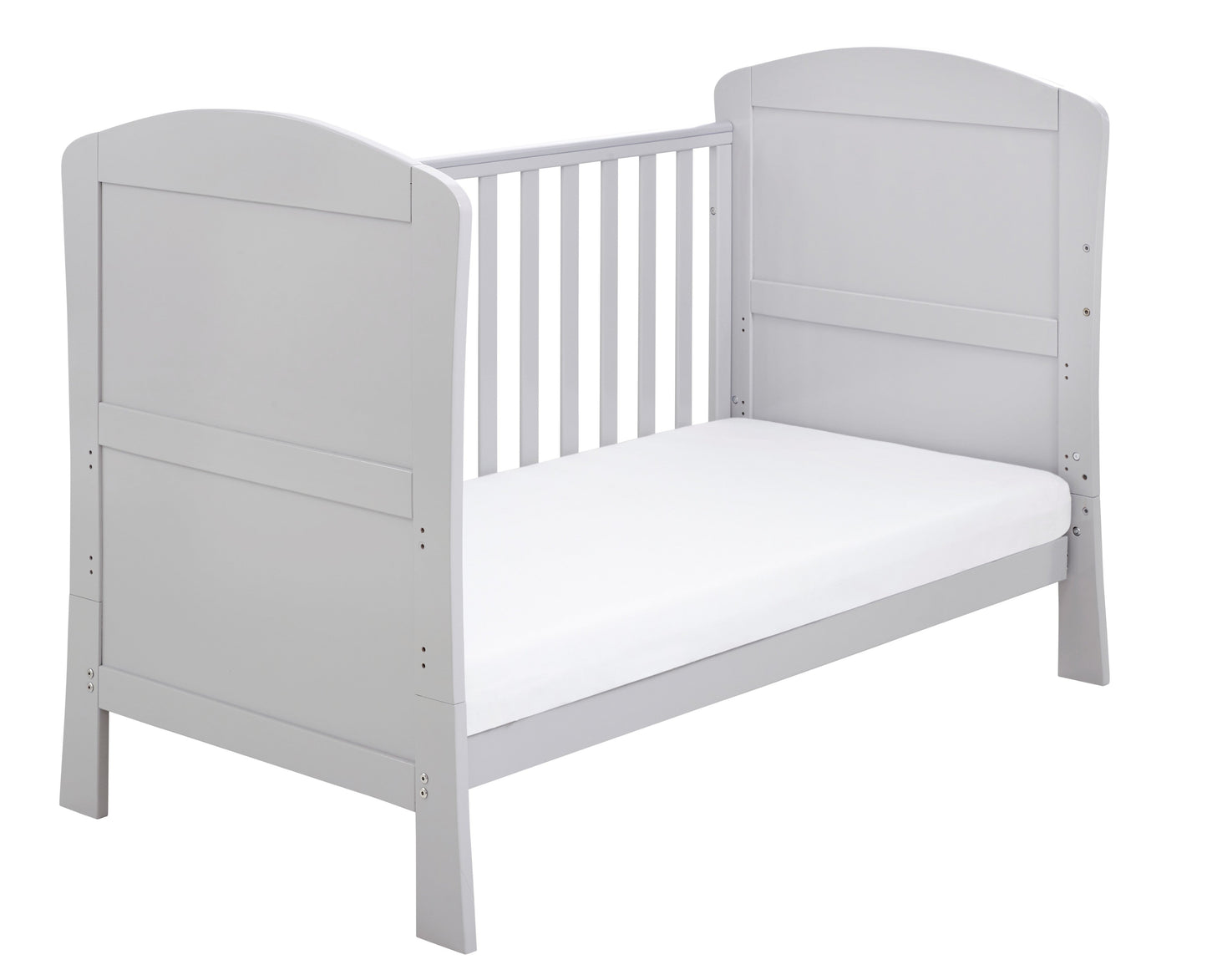 Aston Dropside Cot Bed - Grey