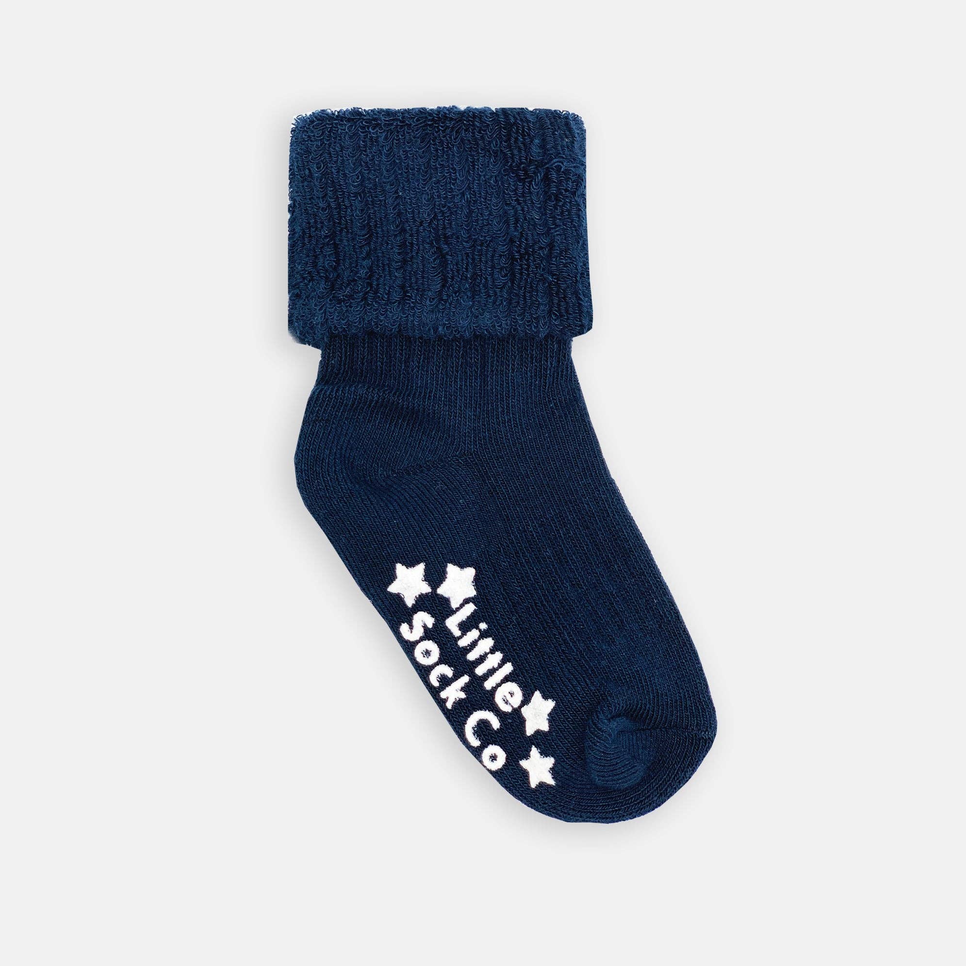 Navy blue baby clearance socks