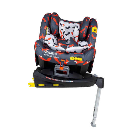 Cosatto All in All 360 Rotate Car Seat -Charcoal Mister Fox