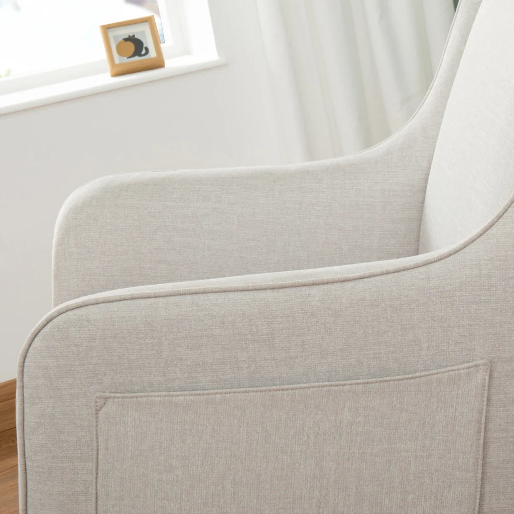 Ida Nursing Chair with Footstool – Cashmere