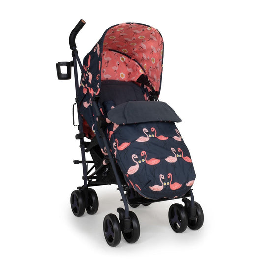 Cosatto Supa 3 Stroller- Pretty Flamingo