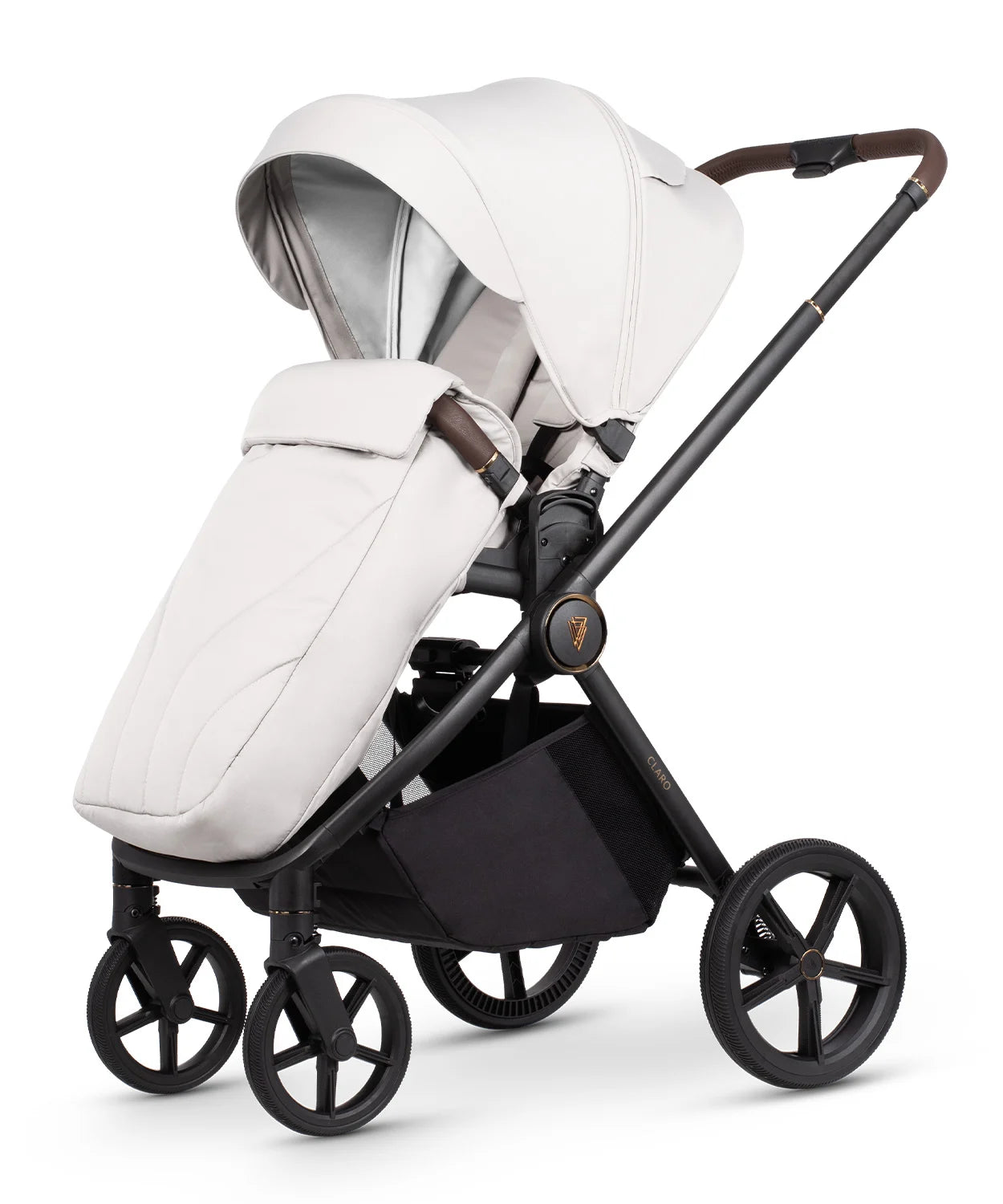 Venicci Claro Travel System- Vanilla 10 Piece Bundle