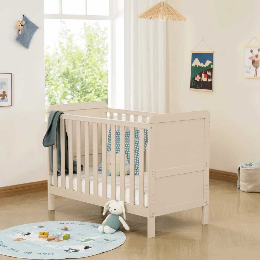 Caro Urban Mini Cot Bed- Cashmere