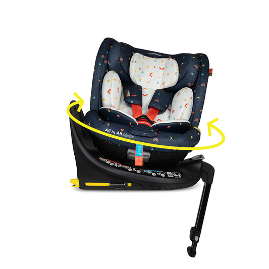 Cosatto All in All Extra i-Size 360 Car Seat-Doodle Days