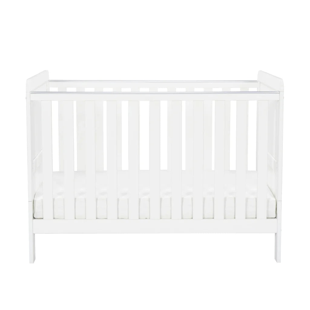 Caro Urban Mini Cot Bed- White