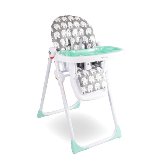 My Babiie Premium Highchair- Elephant