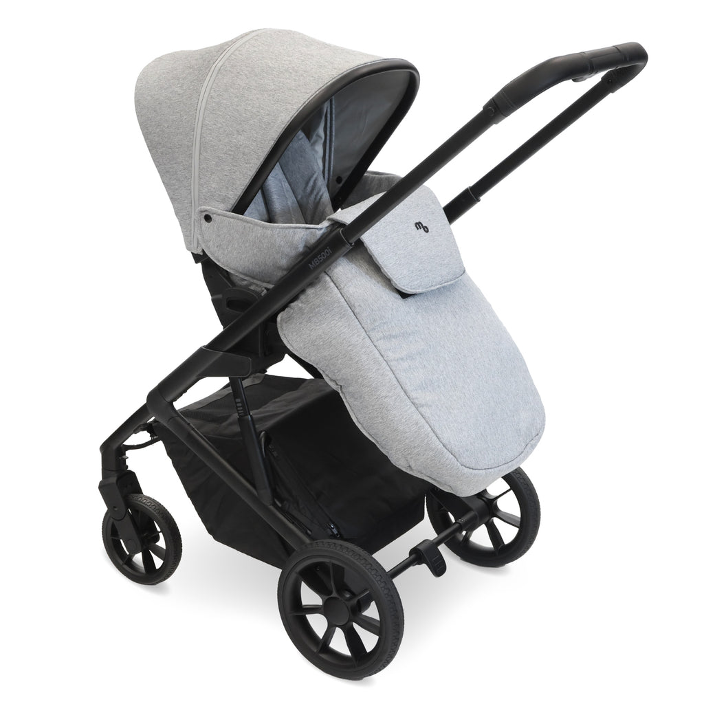 My Babiie MB500 3-in-1 Travel System with Base - Moon Grey