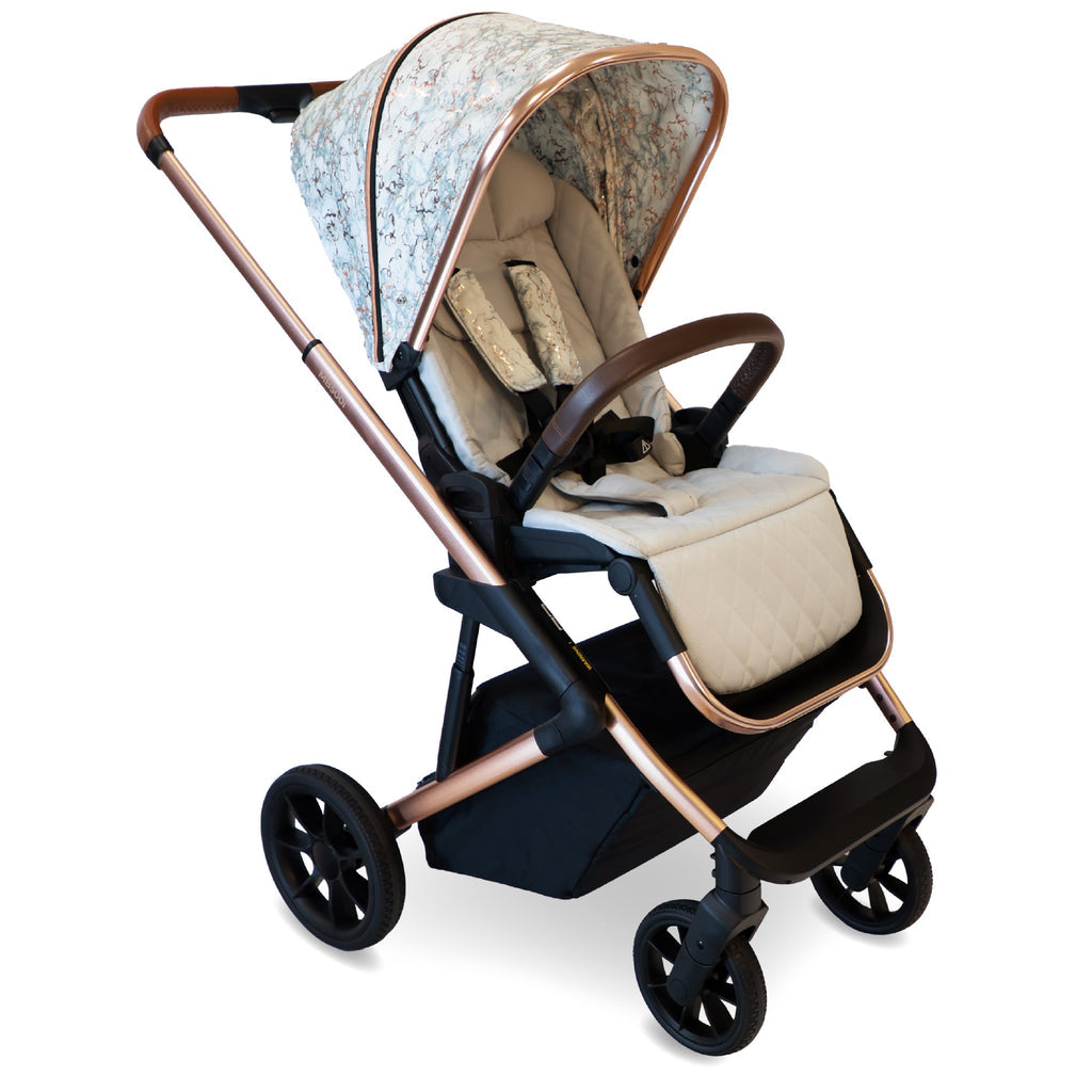 MB500 3-in-1 Travel System with Base - Rose Gold Marble