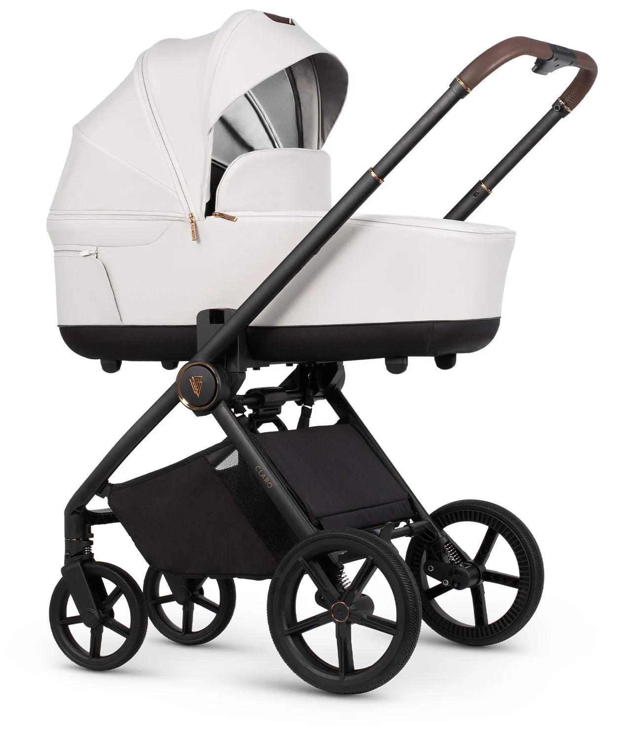 Venicci Claro Travel System- Vanilla 10 Piece Bundle