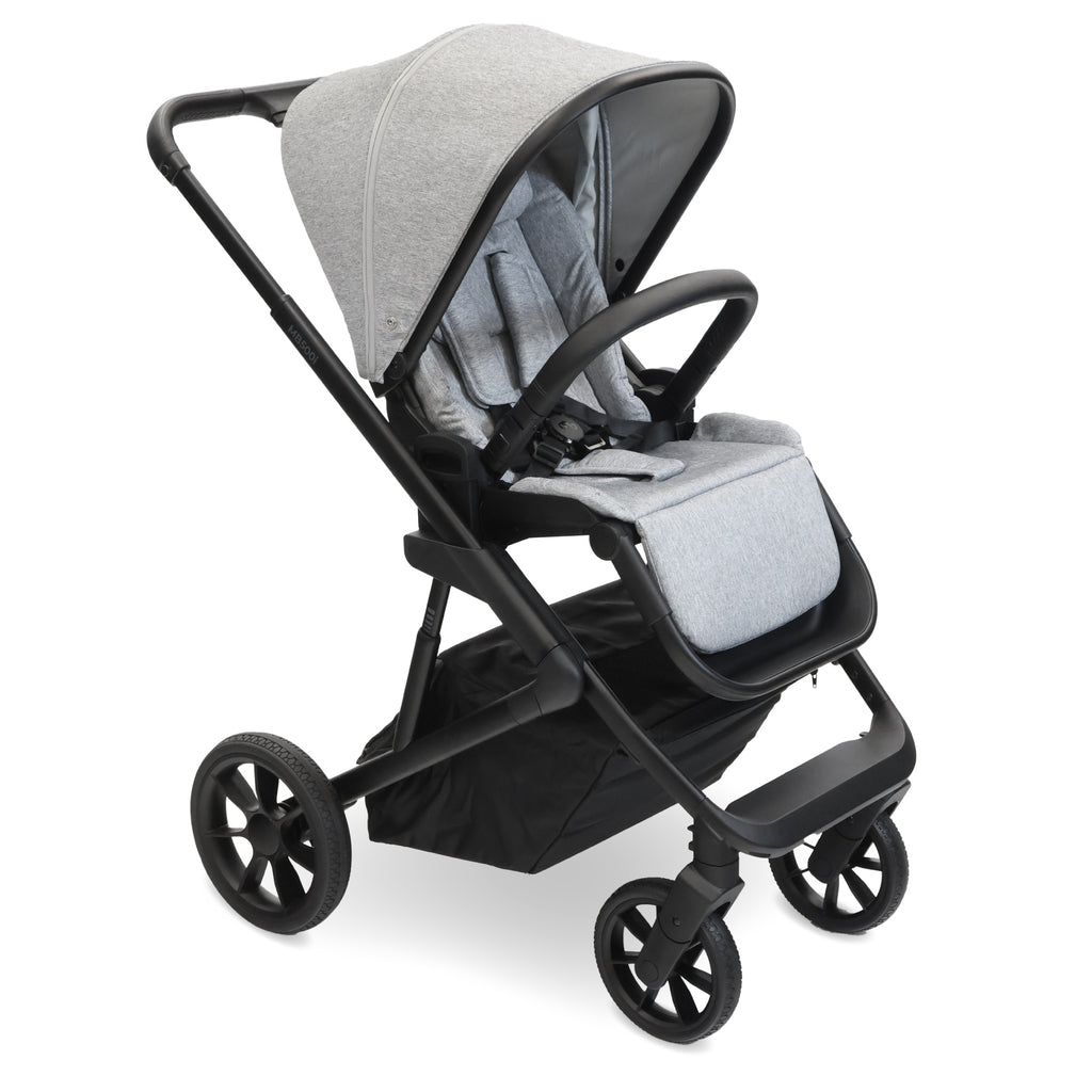 My Babiie MB500 3-in-1 Travel System with Base - Moon Grey