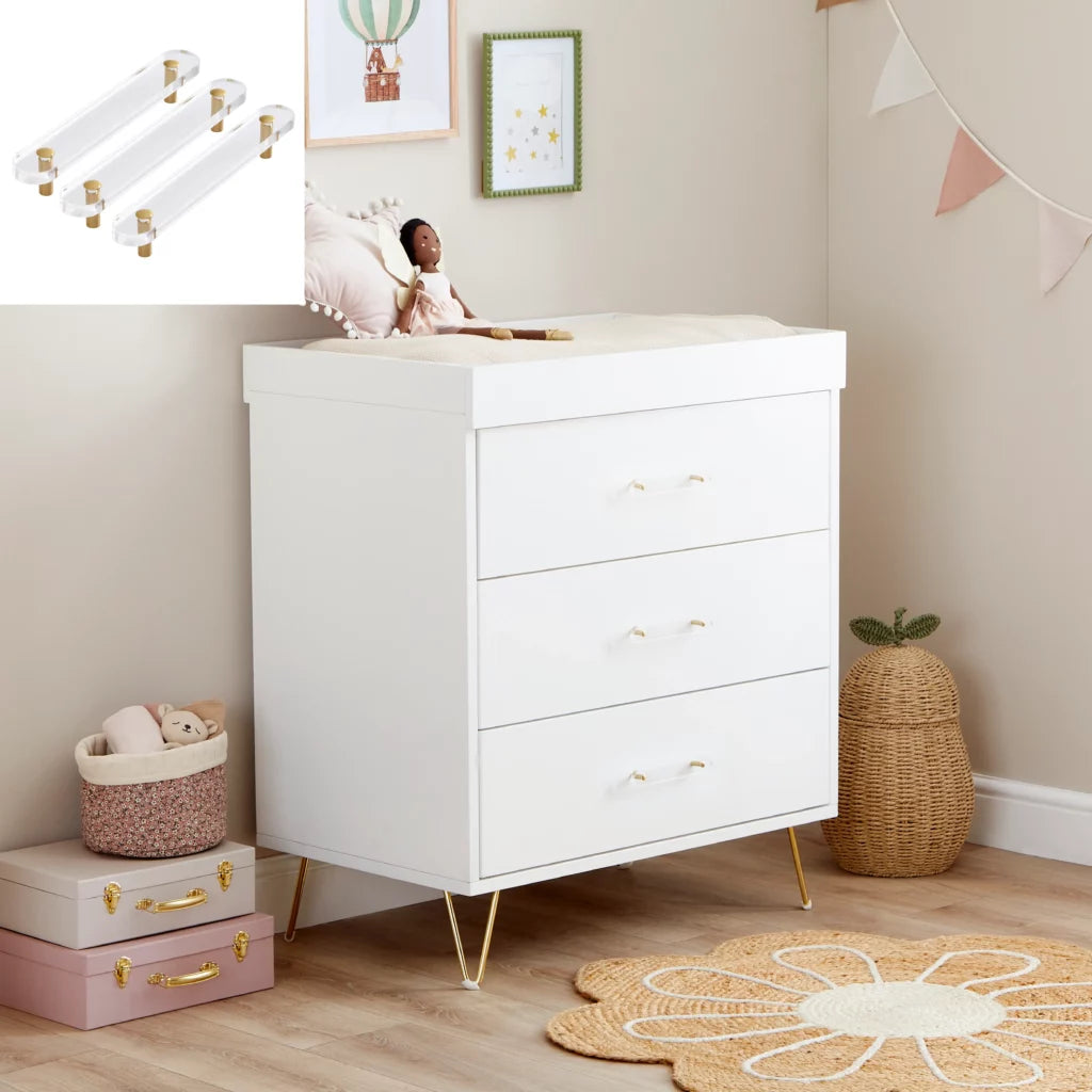 Kimi XL Acrylic 2 Piece Nursery Set