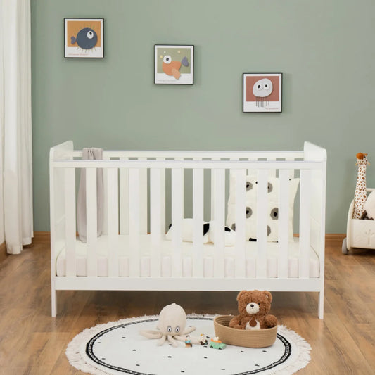 Caro Urban Cot Bed- White