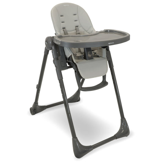 My Babiie Luxe Highchair- Grey