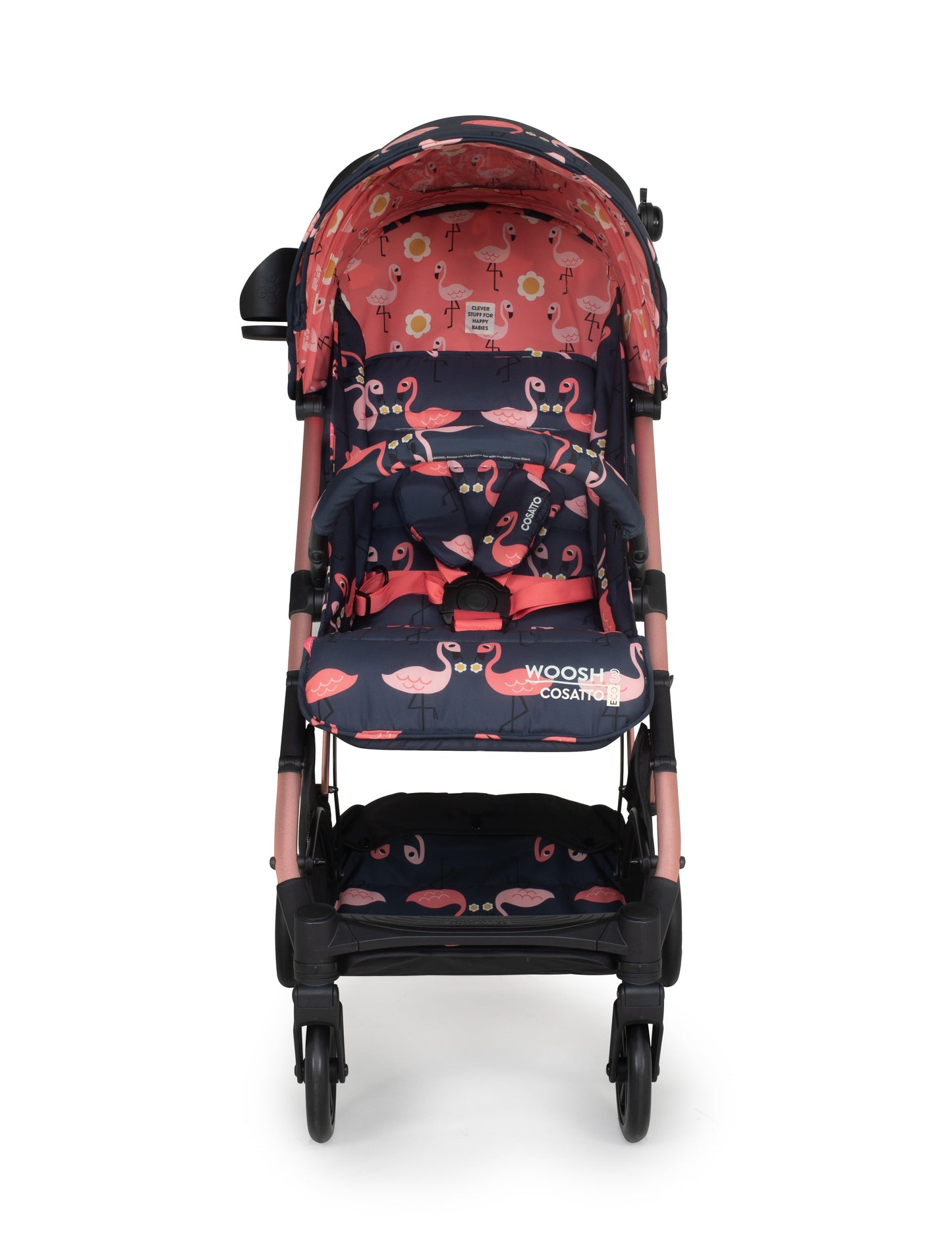 Cosatto Woosh 3 Stroller- Pretty Flamingo