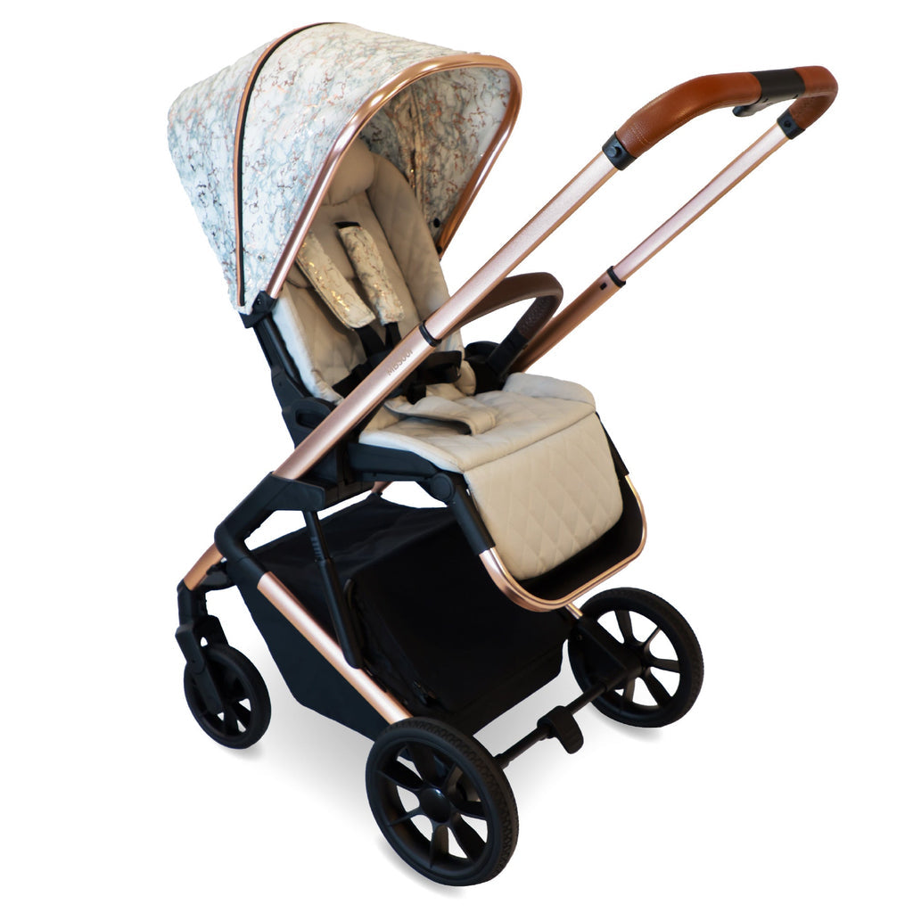 MB500 3-in-1 Travel System with Base - Rose Gold Marble