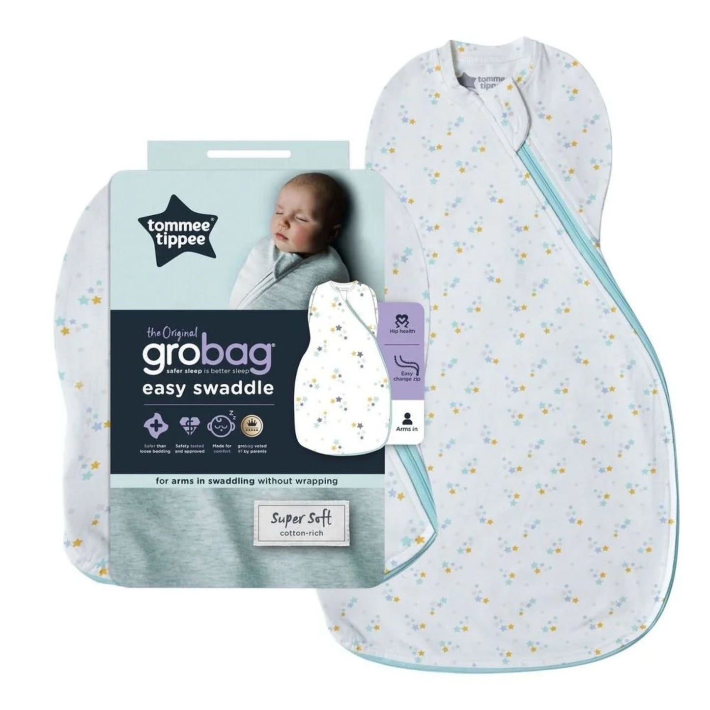 Tommee Tippee Grobag Easy Swaddle 0-3 Months – Precious Little One