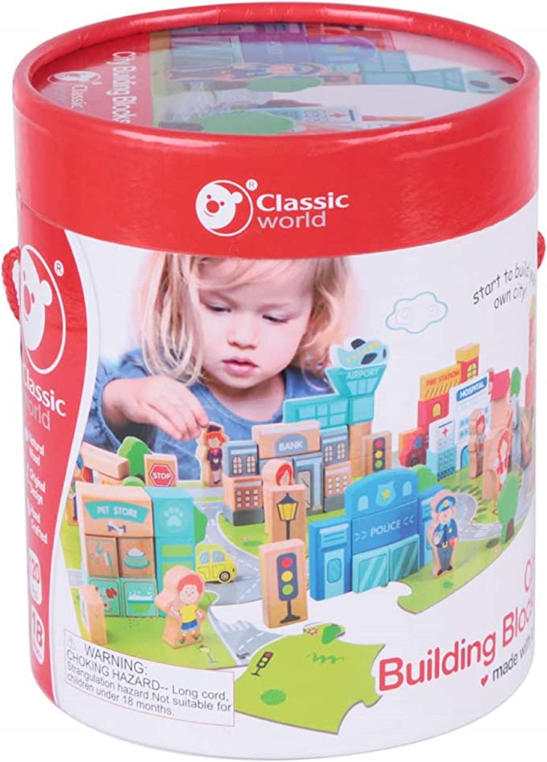 Classic World City Building Blocks Precious Little One Trading Limited