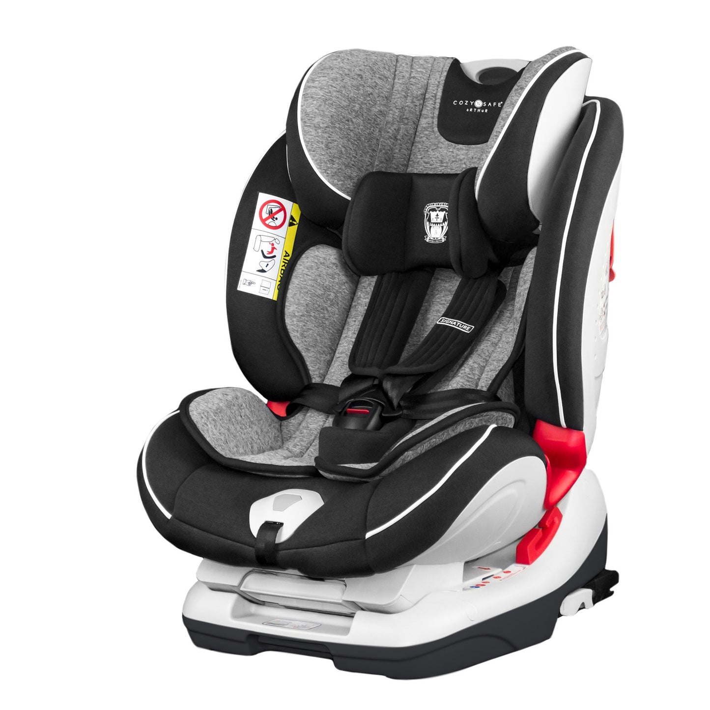 Arthur Group 0+/1/2/3 Child Car Seat - Graphite