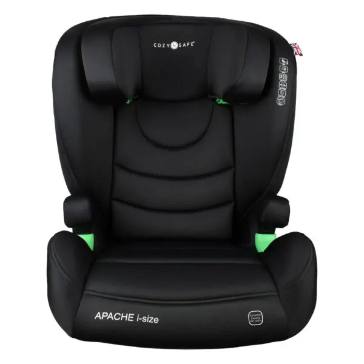 Apache I-Size 100 – 150cm Car Seat - Onyx