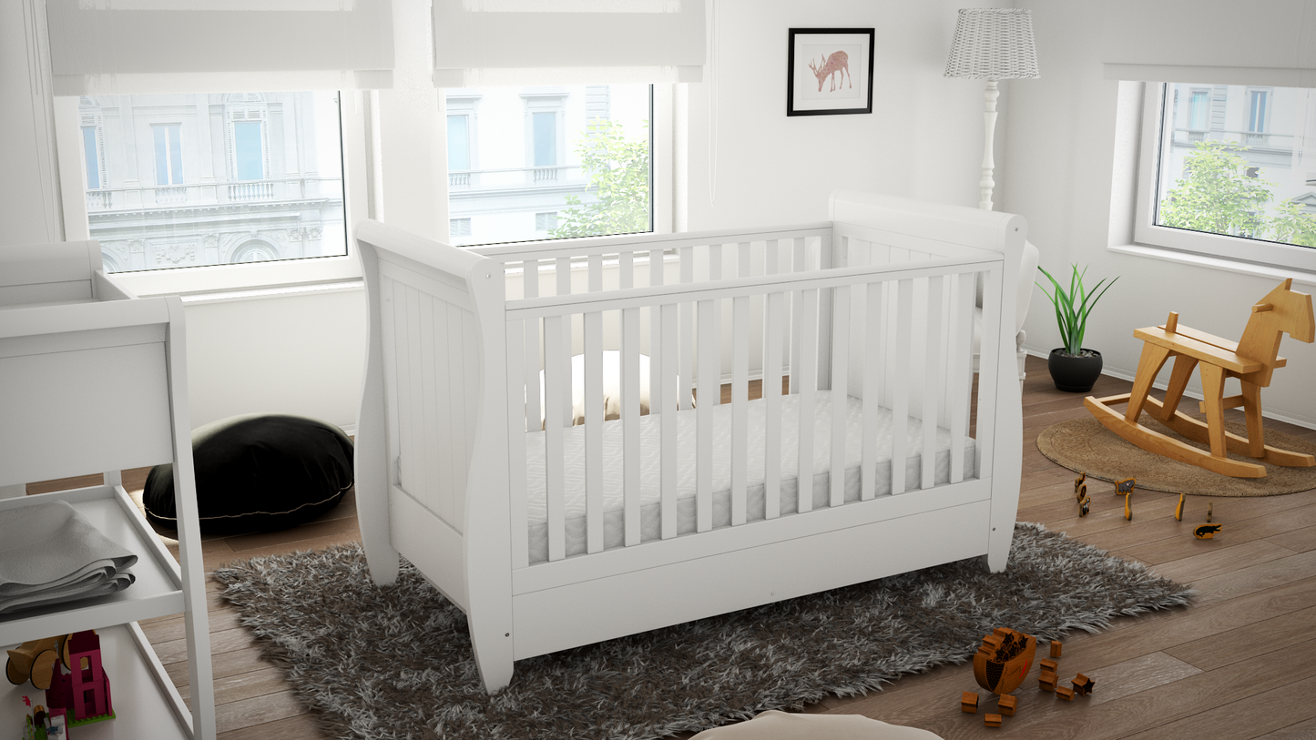 Stella Sleigh Cot Bed