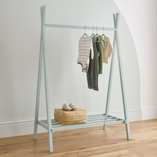 Cuddleco Nola Clothes Rail - Sage Green