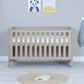 Luno Cot Bed - Oak